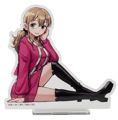 聖花アクリルスタンド 仕事オフ・くつろぎver.